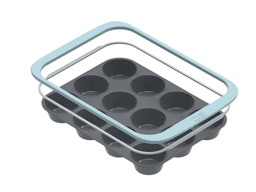 Chicago Metallic 12-Cup Silicone Muffin Pan - 10.43 Inch - style: 12 Cup Muffin Pan