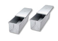 USA Pan Pullman Loaf Pan with Cover, Large w Set of 2 - size: 13 x 4, style: with Lid, Set of 2