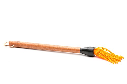 Outset Basting Brush With Rosewood Handle, BBQ Sauce Mop - style: Mop