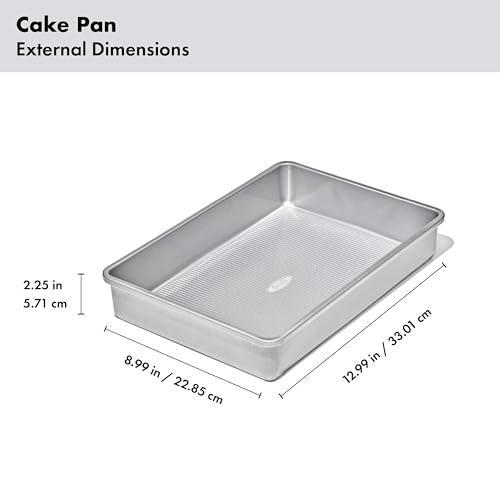 OXO Good Grips Non-Stick Pro Clear Coated Metal Bakeware Cake Pan 9 x 13 in, Baking Sheet - style: 9x13