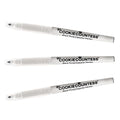 The Cookie Countess Black Fine Tip Food Marker - Value Pack of 3