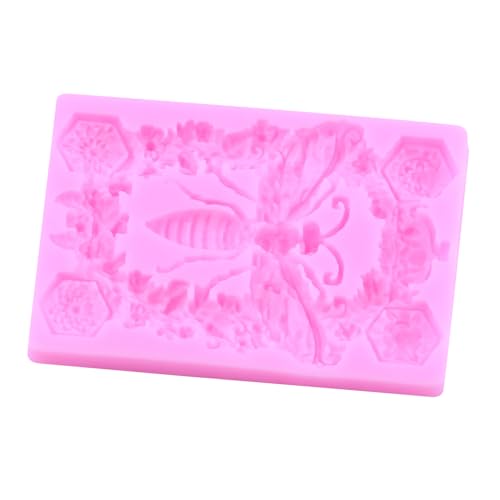 Insect Silicone Mold Butterfly Bee Beetle Fondant Molds Set Of 4 - color: Style L