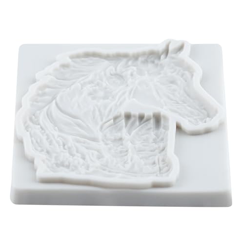 Horse Head Fondant Molds Cowboy Boot Silicone Mold Set Of 2 - color: Style S