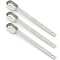 5PCS 3/4TSP(3.75ML) Measuring Spoon, Stainless Steel Long Handle Teaspoons - size: 3/4tsp|1/4tbsp|3.75ml|1/8oz