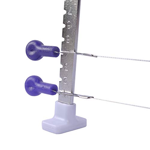 Adjustable Cake Leveler 2- Wires Cake Slicer Cutter with 10pcs Cake Scraper Smoother Cake Decorating Comb Set Icing frosting Tools