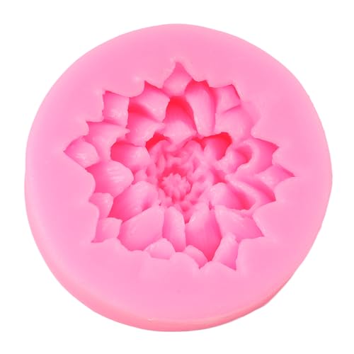 Chrysanthemum Flower Silicone Mold Flower Chocolate Fondant Molds - color: Style M