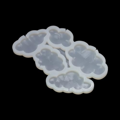 mostsom 2pcs/lot Cloud Shape Silicone Lollipop Mold Cake Decorating Supplies 3D Snack Tool Kitchen Tools Baking Tool (K_ Cloud) - size: K_ Cloud