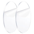 2 Pieces 1/4" Clear Circle Acrylic Sheet,8 Inch Diameter Plexiglass Sheets Round for Cake Discs,Plexiglass Table Top, Backdrops and DIY Display Projects Craft - size: 8 Inch Diameter, 1/4" Thick