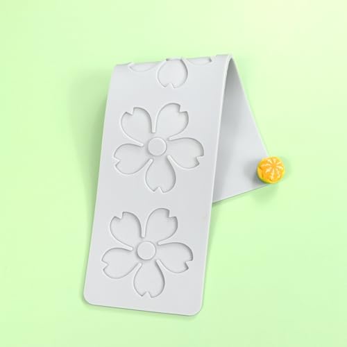 mostsom 3D Hollow Out Lace Mold 3D Cherry Blossom Cake Lace Mold Flower Silicone Mould Fondant Mold Chocolate Stencil Cake Decorating Border Bakeware (H_ Cherry Blossom) - size: H_ Cherry Blossom