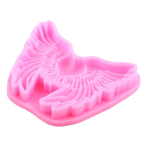 Mujiang Angels Wings Fondant Silicone Molds Set Of 2 - color: Style E