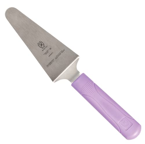 Mercer Culinary Millennia Pie Server/Spatula, 5 Inch x 2 Inch Blade, Purple Handle, - color: Purple, size: 5 x 2-Inch Pie Server