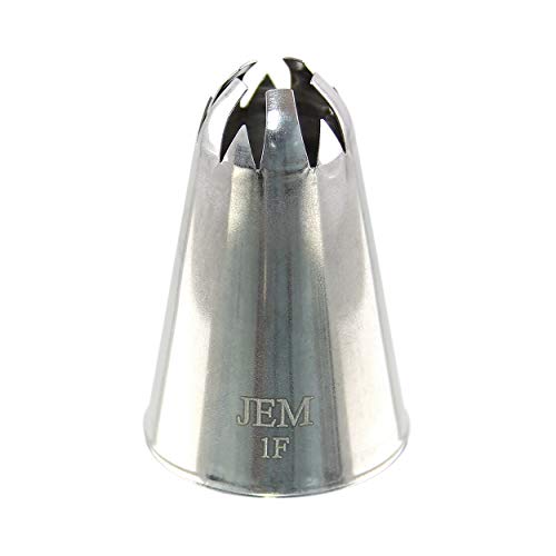 JEM Drop Flower Piping Nozzle no. 1F - style: no. 1F