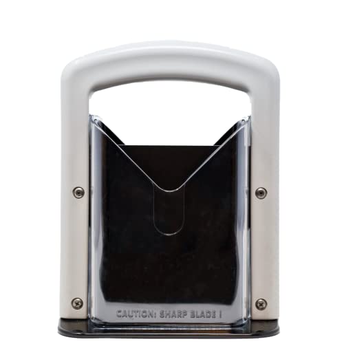 The Original Bagel Guillotine - Commercial Bagel Biter PRO - Model 7800 - BPA Free - NSF Approved - Dishwasher Safe - Made in USA