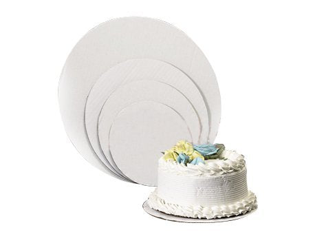 12 Inch Cake Circle Pizza and Pie Circle High Quality Sturdy White Corrugated Cardboard Cake Circles 12 inch 100% Food Safe 12 inch Cake Boards Round Cake Board 12 inch (Pack of 25) Thick Cardboard - size: 12", Pack of 25
