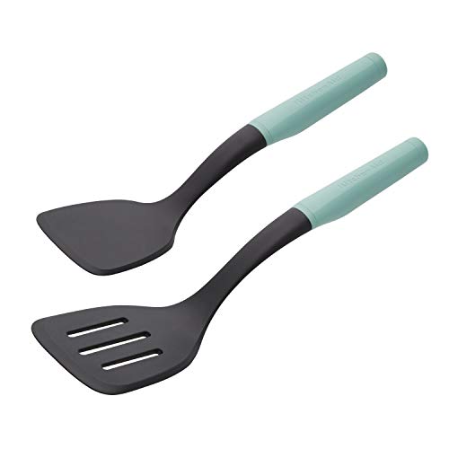 KitchenAid Universal Turner Set, 2-Piece, Aqua Sky - color: Aqua, style: 2 Piece Turner Set