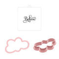 Cookie Cutter and Stencil Bundle Royal Icing Cookies Stencils Paint Your Own Biscuit Bakery Starter Kits Royal Icing Fondant Cutters Birthday Wedding Holiday Cookies Painting Coloring Pages Comb - style: Believe