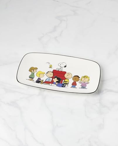 Lenox Chef Snoopy Porcelain Serving Tray - style: Hors d'Oeuvres Tray