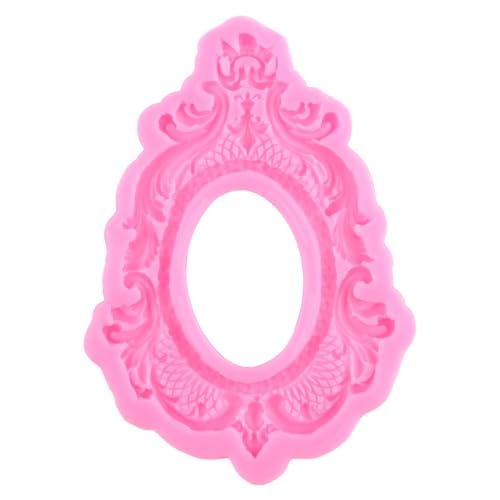 Mujiang Picture Frames Silicone Molds Photo Frame Fondant Mold Set Of 4 - color: Style F