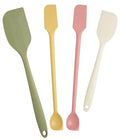 NiHome 4 Pcs Silicone Spatula Set, Heat Resistant Baking & Cooking Spatulas