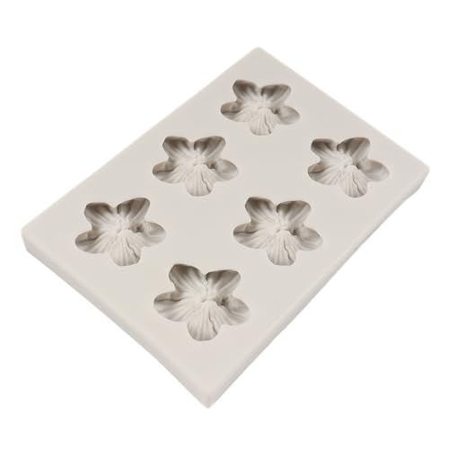 Flower Silicone Mold Hibiscus Flower Fondant Molds - color: Style A