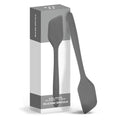 Misen Nonstick-Safe Silicone Spatula - Dishwasher Safe, Heat Resistant - Versatile Professional-Grade Kitchen Tool for Pancakes, Eggs, and Baking - Strong, Flexible, Durable Rubber Utensil - Gray - color: Gray