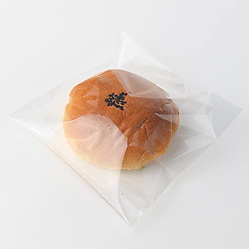 Morepack 6x6 In Cookie Bags Clear Self Sealing Cellophane Treat Bags 200Pcs - size: 6x6 Inch (Pack of 200)