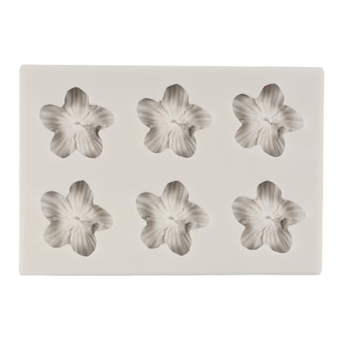 Flower Silicone Mold Hibiscus Flower Fondant Molds - color: Style A