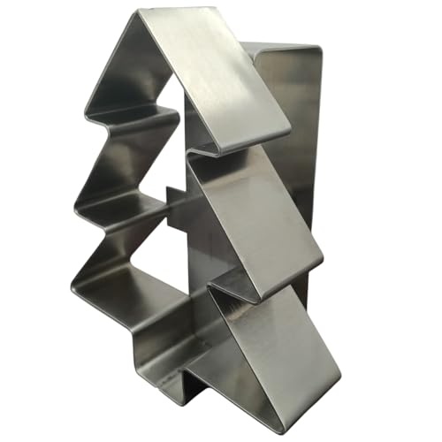 OCS Parts 6-Inch Stainless Steel Christmas Tree Donut Cutter - style: Christmas Tree