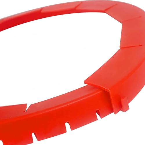 URBEST Adjustable Pie Crust Shield Silicone Pie Protector, Pie Ring Crust Bake Protector Pie Cover,Pie Accessories Kitchen Gadget for Baking Pizza Pie Tools, Fits 8 to 11 Inch Pie Pans