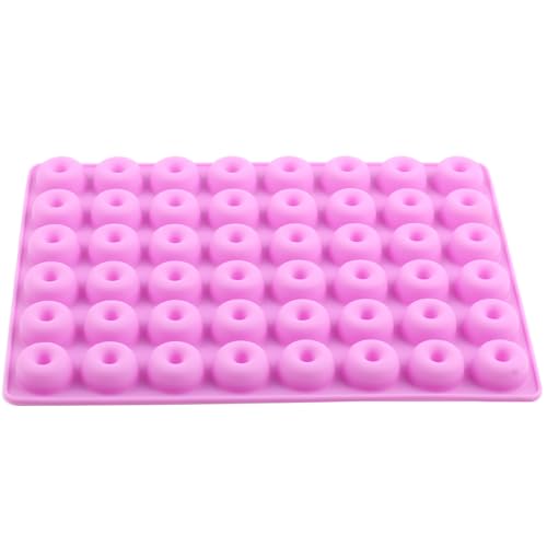 48 Cavity Mini Donut Silicone Candy Molds