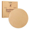 Katbite Parchment Paper Rounds, Non-Stick Heavy Duty, 4 Inch 200Pcs - color: Brown, size: 4inch