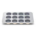 Caraway Non-Stick Ceramic-Coated 12-Cup Muffin Pan - color: Cream, size: Muffin Pan (12 Cup)