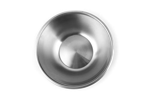 Fox Run Stainless Steel Mixing Bowl, 10.75 Quart Capacity Large Metal Bowl - color: Stainless Steel, size: 10.75 Quart