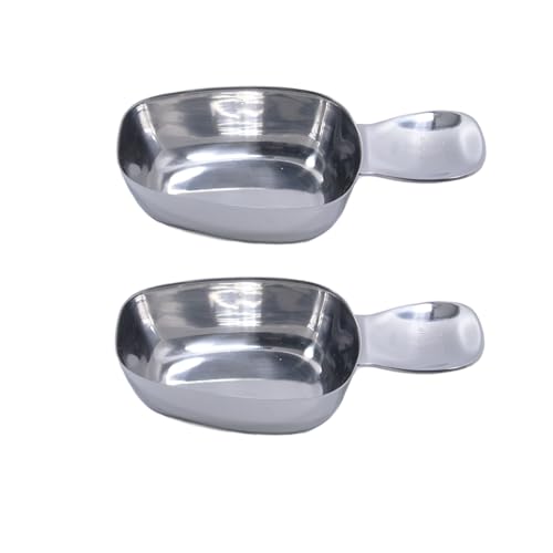 Honey Bear Kitchen Measuring Cup, Polished Stainless Steel (2, Canister Scoop 1/3 Cup 80 ml) - size: Canister Scoop 1/3 Cup 80 ml