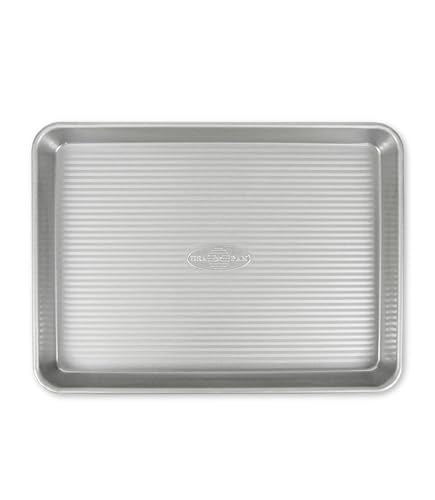 USA Pan Bakeware Nonstick Quarter Sheet Pan, Baking Sheet Aluminized Steel - size: Set of 1, style: Quarter Sheet Pan