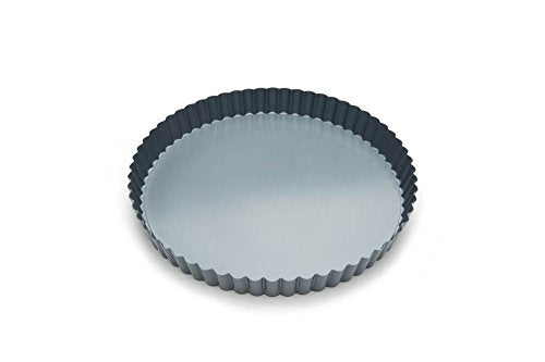Fox Run 9.5-Inch Non-Stick Tart Pan, Removable Bottom Quiche Pan - style: 9.5-Inch Round