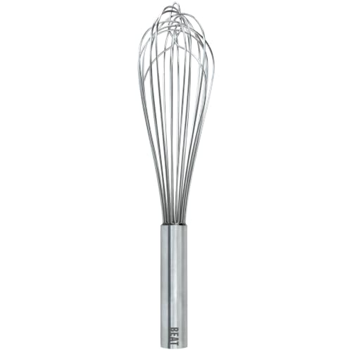 Tovolo French Beat Whisk 11 Inch Heavy Duty for Sauces and Batters - style: 11'' Beat Whisk