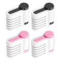 uxcell 2Pcs Cake Leveler Slicer DIY Cake Slicer 5 Layers Pink/Black - color: Pink/Black