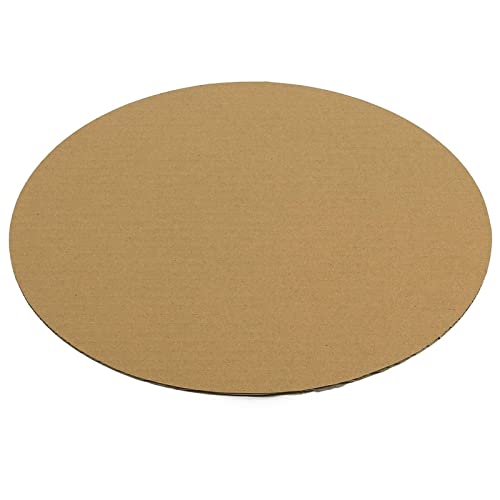 Juvale 12-Pack 12-Inch Round Cake Boards - Sturdy Pizza Cardboard Rounds - Versatile Gingerbread House Base - Disposable Dessert Display - White