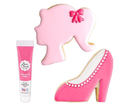 Ann Clark Bubblegum Pink Food Coloring Gel Large 4.5 oz (20 g) Made in USA - color: Bubblegum Pink