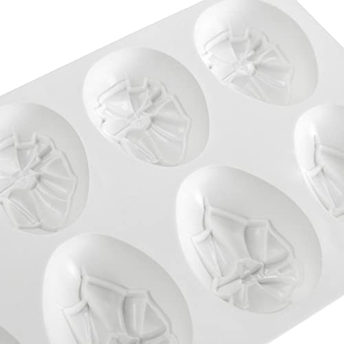 Mostsom Silicone Mold - Easter Egg Shaped Cake & Chocolate Mold, Non-stick Muffin & Cupcake Moulds for Easter Party - size: Easter Egg G