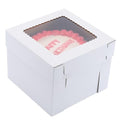 Tall Cake Boxes for Tier Cakes 16x16x14 Inch 3Pack