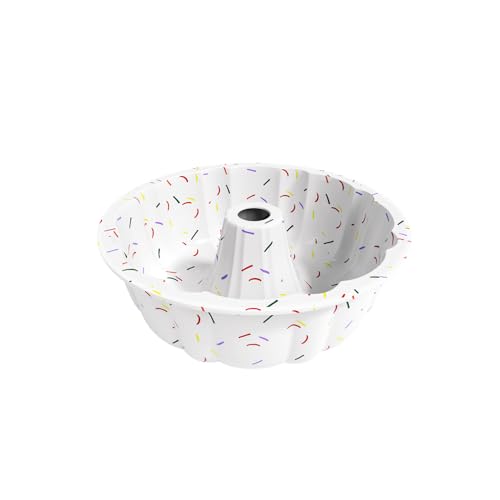 saphe Silicone Cake Pan, Silicone Cake Molds, Bakeware Non Stick 10 Inch Pan for Jello,Gelatin, Round Baking Molds for chsescake (1)