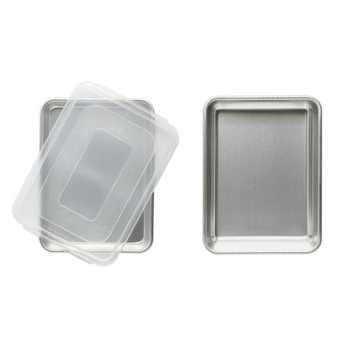 Nordic Ware Aluminized Steel Baking Set 9X13, Quarter Sheet and Lid - size: 9x13 and Quarter Sheet 3-Piece Set