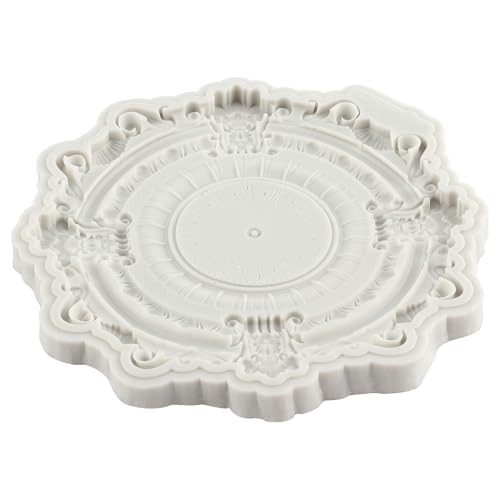 Baroque Fondant Molds Steampunk Clock Silicone Mold - color: Style G