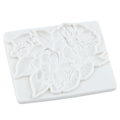 Flower Fondant Molds Peony Flower Silicone Chocolate Mold - color: Style 24