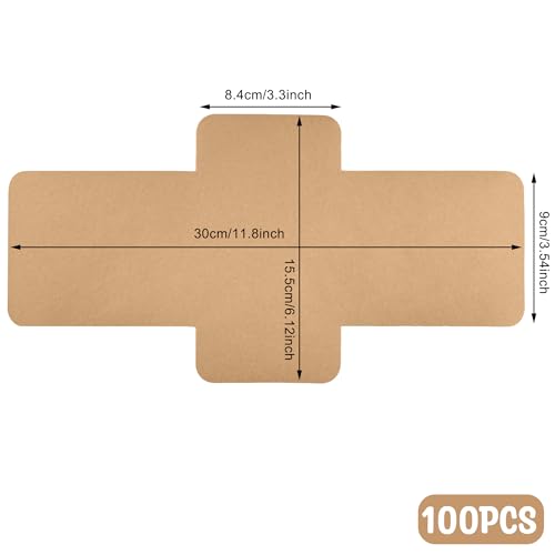 100 Pcs Mini Loaf Pan Liners for Baking Bread Pans 6x3 in Parchment - size: 6.12*3.3 inch