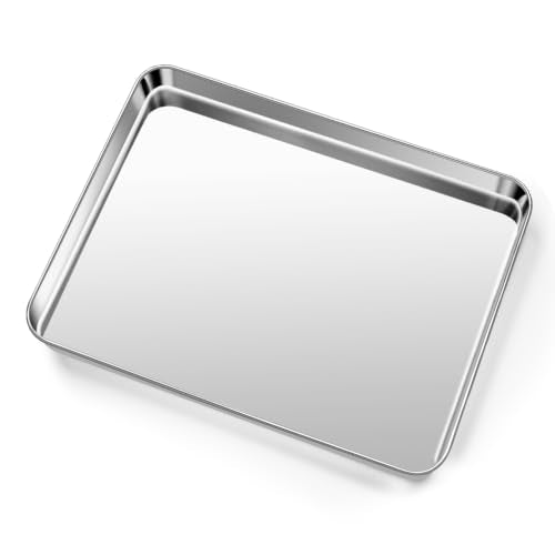 16"x12" Baking Sheet Pan(1Pc), Joyfair Stainless Steel Toaster Oven Tray - size: 16"x12"
