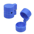 2 PCS Round Cake Pop Mold Shapes Press Set, Blue Round-shape - color: Blue Round