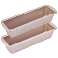 10 Inch Rectangle Loaf Pan 2 Pack Nonstick Bakeware for Oven Baking - size: 10" 2.8Lb 2Pcs